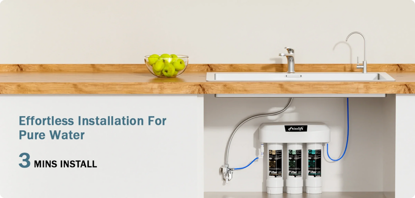 undersink water filter system